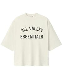 Fear Of God - Merch Tee Logo-Print Drop-Shoulder T-Shirt - Lyst