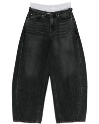 Alexander Wang - Belt-Loop Belted Jeans - Lyst