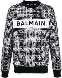 balmain sweatshirt women's sale