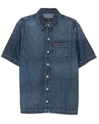 7 For All Mankind - Shirt Denim Short-Sleeve - Lyst