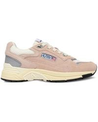 Autry - Hyperway Suede Lace-Up Sneakers - Lyst