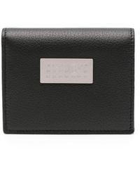 MM6 by Maison Martin Margiela - Numeric Bi-Fold Leather Wallet - Lyst