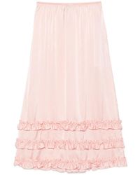 Simone Rocha - Ruffled Tiered Maxi Skirt - Lyst