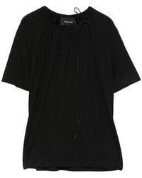 Simone Rocha - Bow-Detail T-Shirt - Lyst