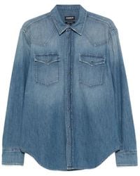 Dondup - Long-Sleeve Pocket Shirt - Lyst