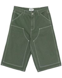 Awake Couture - Contrast-Stitching Bermuda Short - Lyst