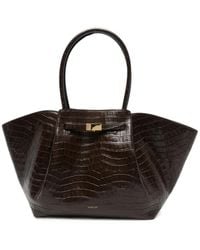 DeMellier - New York Croc-Effect Tote Bag - Lyst