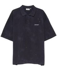 Carhartt - Logo-Embroidered Paint-Splatter Polo Shirt - Lyst