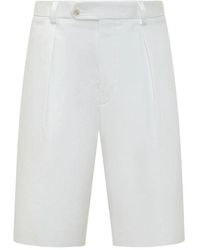 Beckham X Boss - X David Beckham Pleated Shorts - Lyst