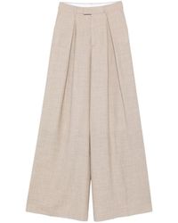 Berwich - Nina Pleated Trousers - Lyst
