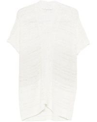 Panicale - Short-Sleeve Cardigan - Lyst