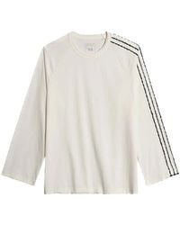 Y-3 - 3-Stripes Long-Sleeved T-Shirt - Lyst