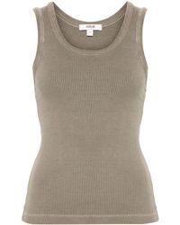 Agolde - Poppy Ribbed Tank Top - Lyst