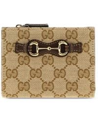 Gucci - Neutrals Wallets & Purses - Lyst