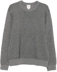 Calvin Klein - Waffle-Knit Crew-Neck Sweater - Lyst