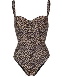 MATINEÉ - Leopard-Print Swimsuit - Lyst