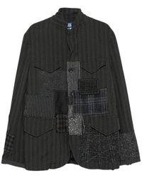 Junya Watanabe - Patchwork Pinstripe Jacket - Lyst