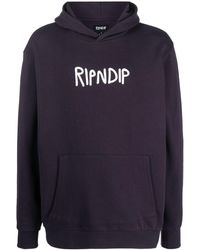 RIPNDIP - Logo-Print Cotton Hoodie - Lyst