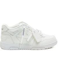 Off-White c/o Virgil Abloh - "M-Out Of Office" Calf Leather Sneakers - Lyst