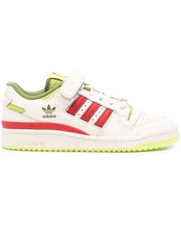 adidas - Forum Low "The Grinch" Lace-Up Trainers - Lyst