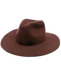 Ruslan Baginskiy - 'Monogram-Embellished Fedora' Hat - Lyst