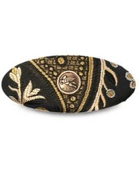 Etro - Pegasus Jacquard-Woven Hair Clip - Lyst