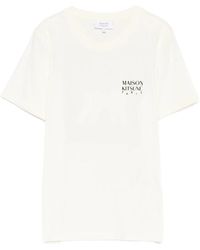 Maison Kitsuné - T-Shirt Neutral Print - Lyst