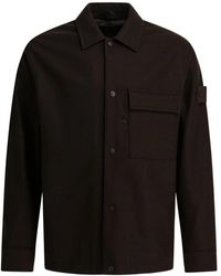 Stone Island - Patch-Pocket Buttoned Shirt Jacket - Lyst