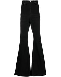 black bootcut jeans men