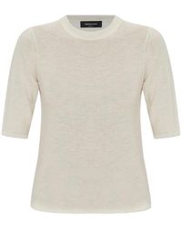 Fabiana Filippi - Sequin-Embellished Short-Sleeve T-Shirt - Lyst