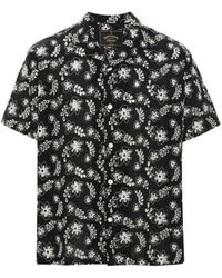 Portuguese Flannel - Floral-Embroidery Cotton Shirt - Lyst