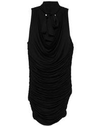 AYA MUSE - Brise Tie Draped Dress - Lyst