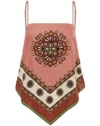 ALÉMAIS - Contina Scarf Top - Lyst