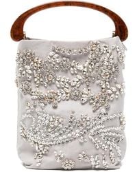 Dries Van Noten - Crystal-Embellished Tortoiseshell-Effect Tote Bag - Lyst