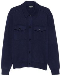 Tom Ford - Button-Up Chest-Pocket Shirt Jacket - Lyst