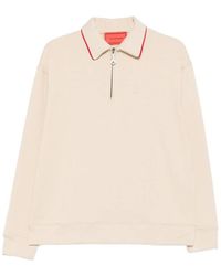 Vision Of Super - Zip-Up Collared Polo Shirt - Lyst