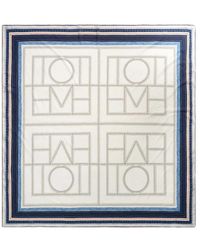 TOTEME - Monogram-Print Sarong - Lyst