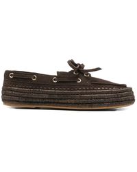 Paloma Barceló - Loafers Penelope Suede - Lyst