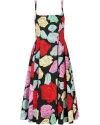 Marni - Floral Pattern Dress - Lyst