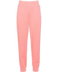 Moncler - High-Waisted Logo-Embossed Track Pants - Lyst