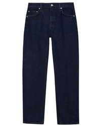 Anine Bing - Kate Straight-Leg Jeans - Lyst