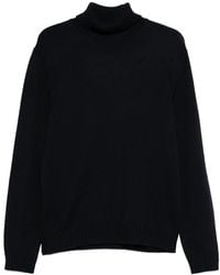 Zanone - Turtleneck Wool Sweater - Lyst