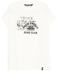 Palm Angels - Neutrals T-Shirts & Vests - Lyst