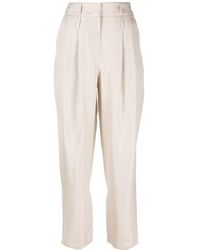 Giorgio Armani - High-waisted Tailored Trousers - Lyst