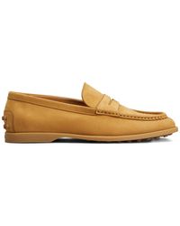 Tod's - Neutrals Loafers - Lyst