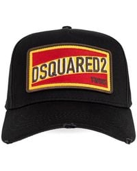 DSquared² - Logo Patch Baseball Cap - Lyst