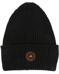 adidas By Stella McCartney - Logo-Patch Beanie - Lyst