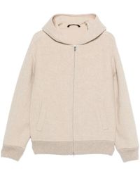 Fedeli - Hooded Zip-Front Jacket - Lyst