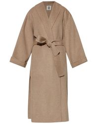By Malene Birger - Trullem Belted Coat - Lyst