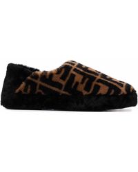 fendi monster slippers